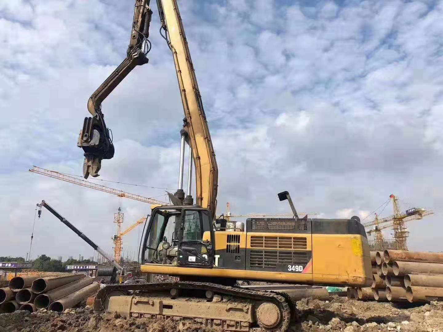 挖掘機(jī)打樁臂、打樁臂、挖掘機(jī)打樁臂廠家